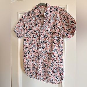 Bonobos Riviera Short-Sleeve Shirt in Floral Print (M Long)